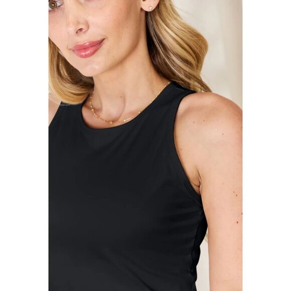 Basic Bae Full Size Round Neck Slim Tank - Picture 6 of 6